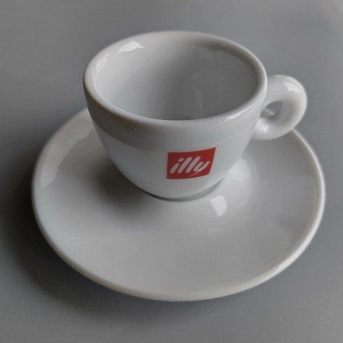 Tazza piattino espresso illy - espresso,