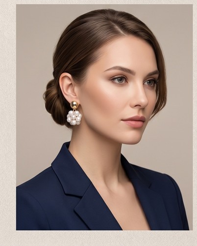 Orecchini pendenti eleganti - orecchini,