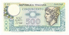 500 LIRE BIGLIETTO DI STATO