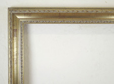 CORNICE DORATA LEGNO VINTAGE 68x58 cm CORNICE CLASSICA ORO PER QUADRI SPECCHI XM