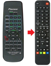 Telecomando di ricambio Pioneer PWW1171 per PDR-W839
