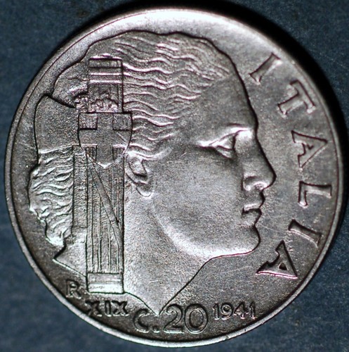 Italy centesimi 1941 75 - centesimi,
