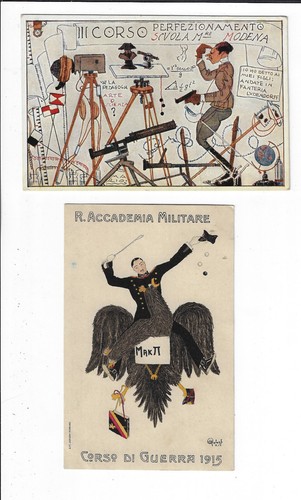 Cartoline scuola militare - 2,