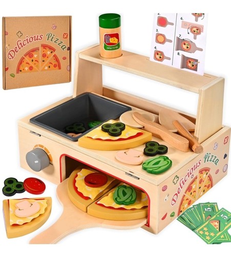 Giocattolo pizza in - pz,