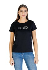 LIU JO T-SHIRT NERO