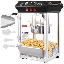 Macchina per Popcorn, 390X345X610 Mm Macchina Popcorn Elettrico 480W Bollitore 1