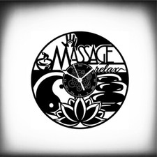 OROLOGIO DA PARETE - CENTRO MASSAGGI SPA ESTETISTA BENESSERE -  Idea Regalo