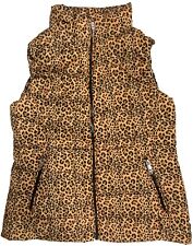 Gilet leopardato smanicato