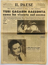EBOND IL Paese - Yuri Gagarin Racconta Come Ha Vissuto Nel Cosmo 14 Aprile 1961