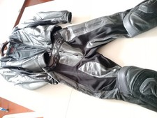 Tuta Moto pelle tg50 con stivali tg43