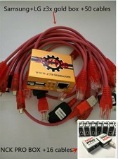 NCK PRO BOX +16 cavi&Samsung+LG z3x gold box+50 cavi+USA FAST spedizione ds
