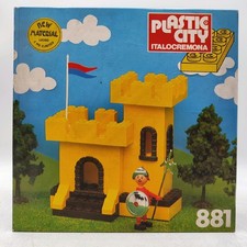 Medieval Castle Figure PLASTIC CITY ITALOCREMONA DIORAMA 881 Material Compatible