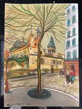 Maurice Utrillo (Handmade)