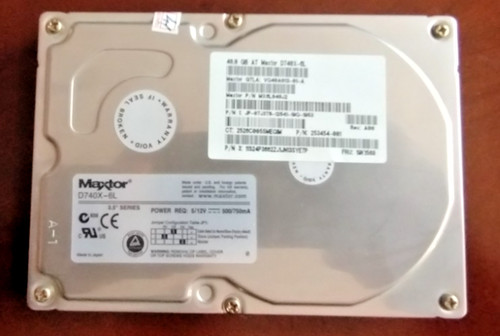 Hard disk maxtor gb - maxtor, 40