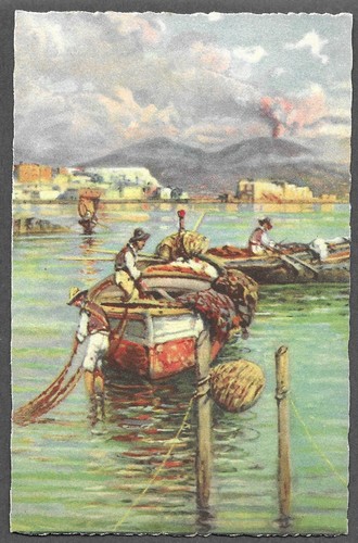 Cartolina napoli italia - napoli,,
