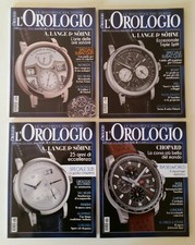 LOTTO STOCK RACCOLTA COLLEZIONE RIVISTE ARRETRATE L'OROLOGIO N. 259 269 277 279