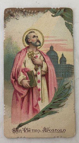 Antico santino cromo holy card - antico,