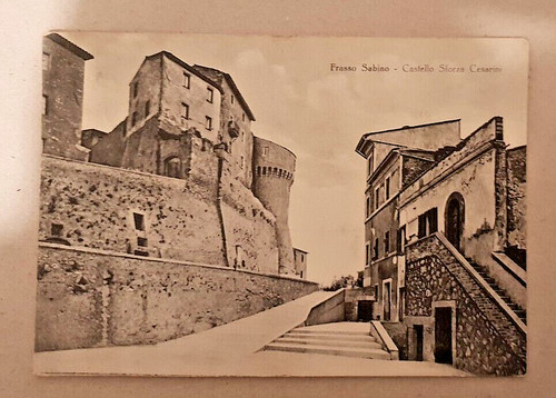 Cartolina frasso sabino rieti - frasso,