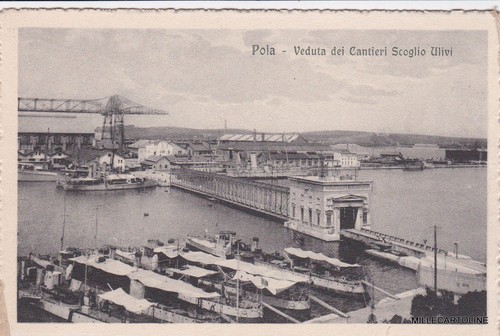 Pola veduta dei cantieri - veduta,