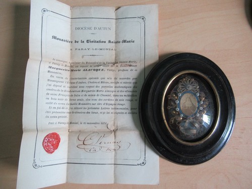 Ancien reliquaire avec - reliquaire,