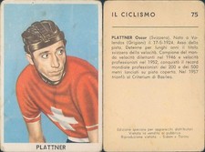 FIGURINA* IL CICLISMO-SIDAM TORINO*-OSCAR PLATTNER-1959/60-N.75