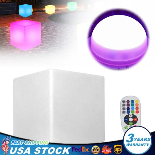 Sgabello bar pub luce cubo - , led