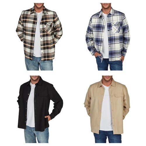 Riverso overshirt uomo manica - overshirt,