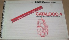DELLORTO CATALOGO 4  RICAMBI CARBURATORI PER MOTOVEICOLI ORIGINALE
