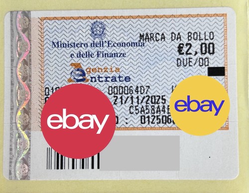 Marche bollo originali - marche, da