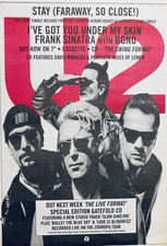 U2 1993 POSTER PUBBLICITARIO