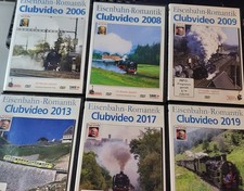 6x DVD Eisenbahn-Romantik