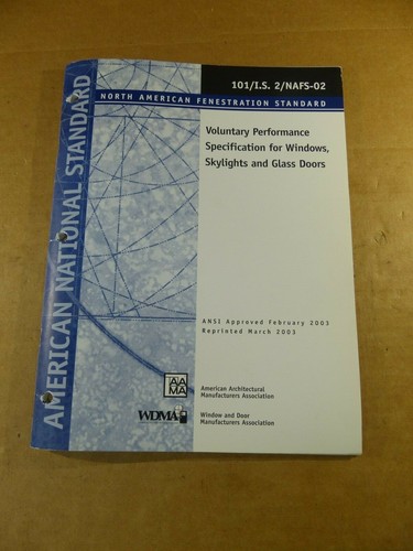 ANSI/AAMA/WDMA