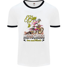 T-shirt uomo Born to Motocross