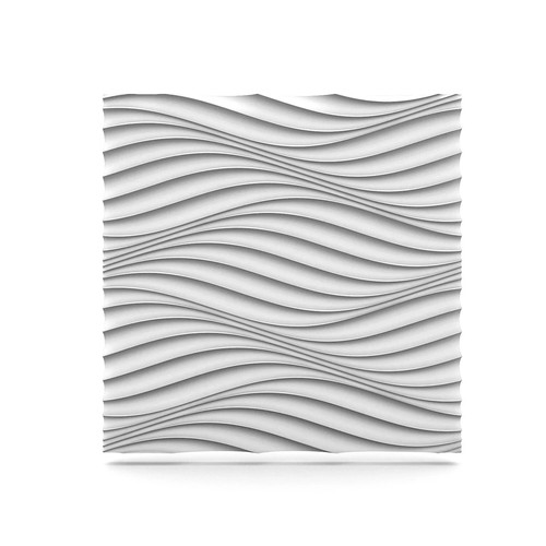 Pannello parete - parete, 3d
