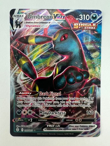Umbreon vmax ultra rara - umbreon, holo