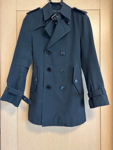 Trench coat burberry black - trench,