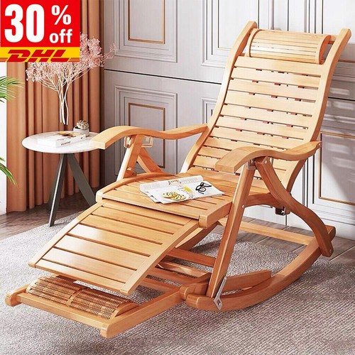 Sedia sdraio legno - legno, dondolo