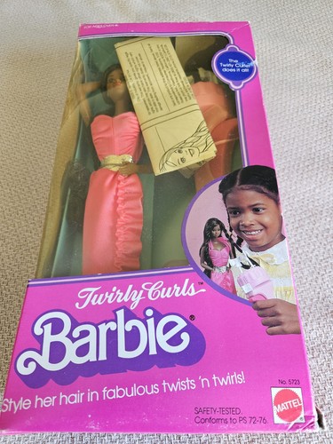 Barbie twirly curl - barbie, vintage
