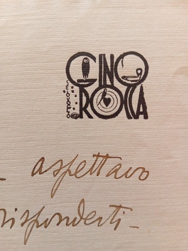 Lettera autografa scrittore