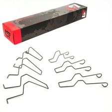 6x Supporto Acciaio Inox Morsetto di Fissaggio Faro H1 H3 H4 H7 per Alfa Romeo