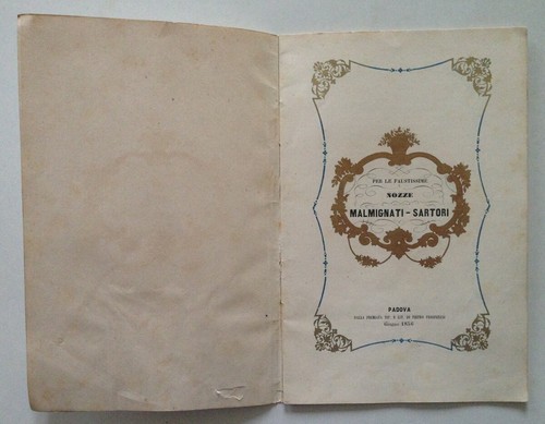 Per faustissime nozze - per,