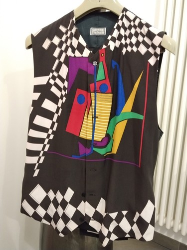 Gilet vintage gianni - gilet,