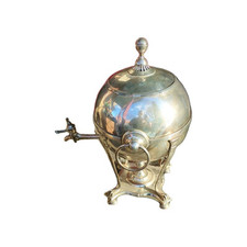 Antico piatto argento tè