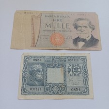 Banconote Italiane Da