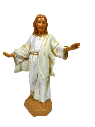Cristo risorto fontanini 12 - cristo,