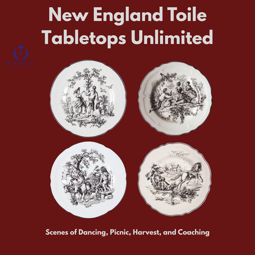 New england toile - 8", piatti