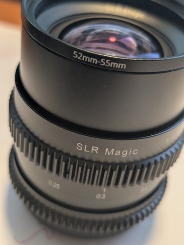 Obiettivo slr magic 25mm 4 - obiettivo, f/1.4