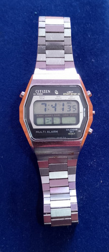 Citizen lcd vintage multi - vintage,