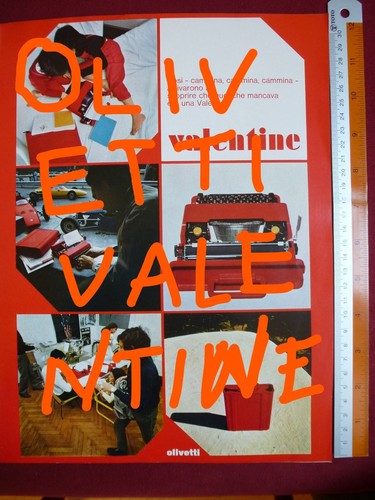 Pubblicità olivetti valentine - olivetti,