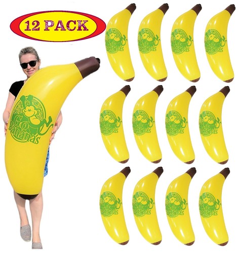 Banana gonfiabile giallo